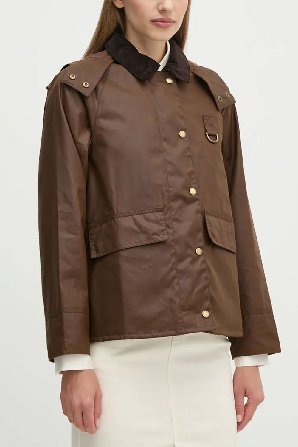 BARBOUR Giacca in cotone cerato Avon