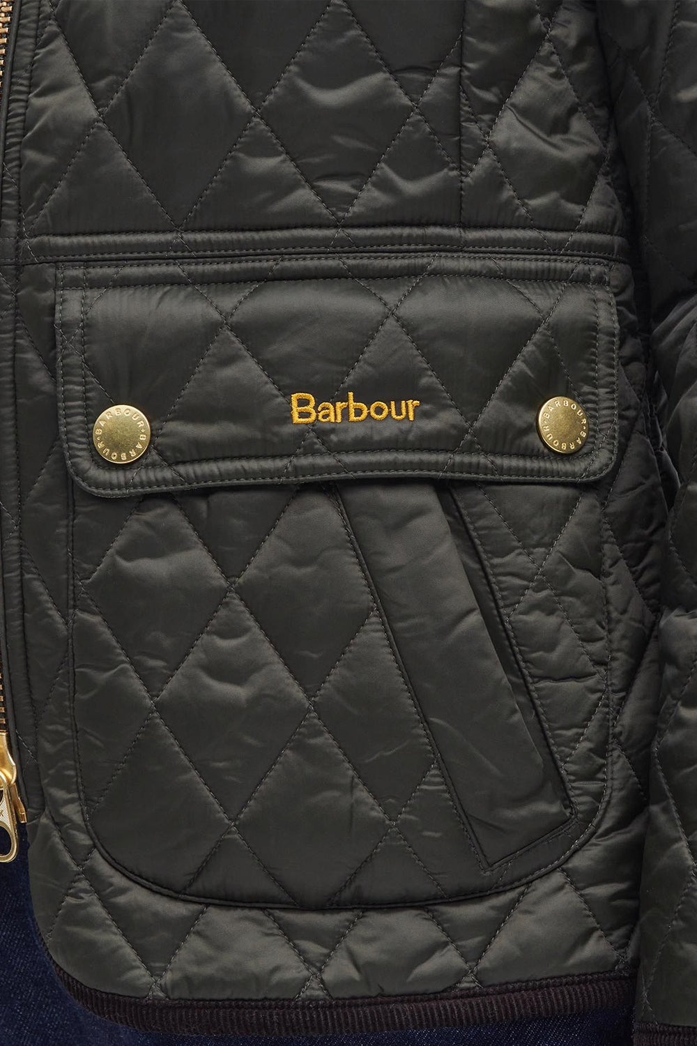 BARBOUR Giacca trapuntata Beadnell dalla vestibilità aderente