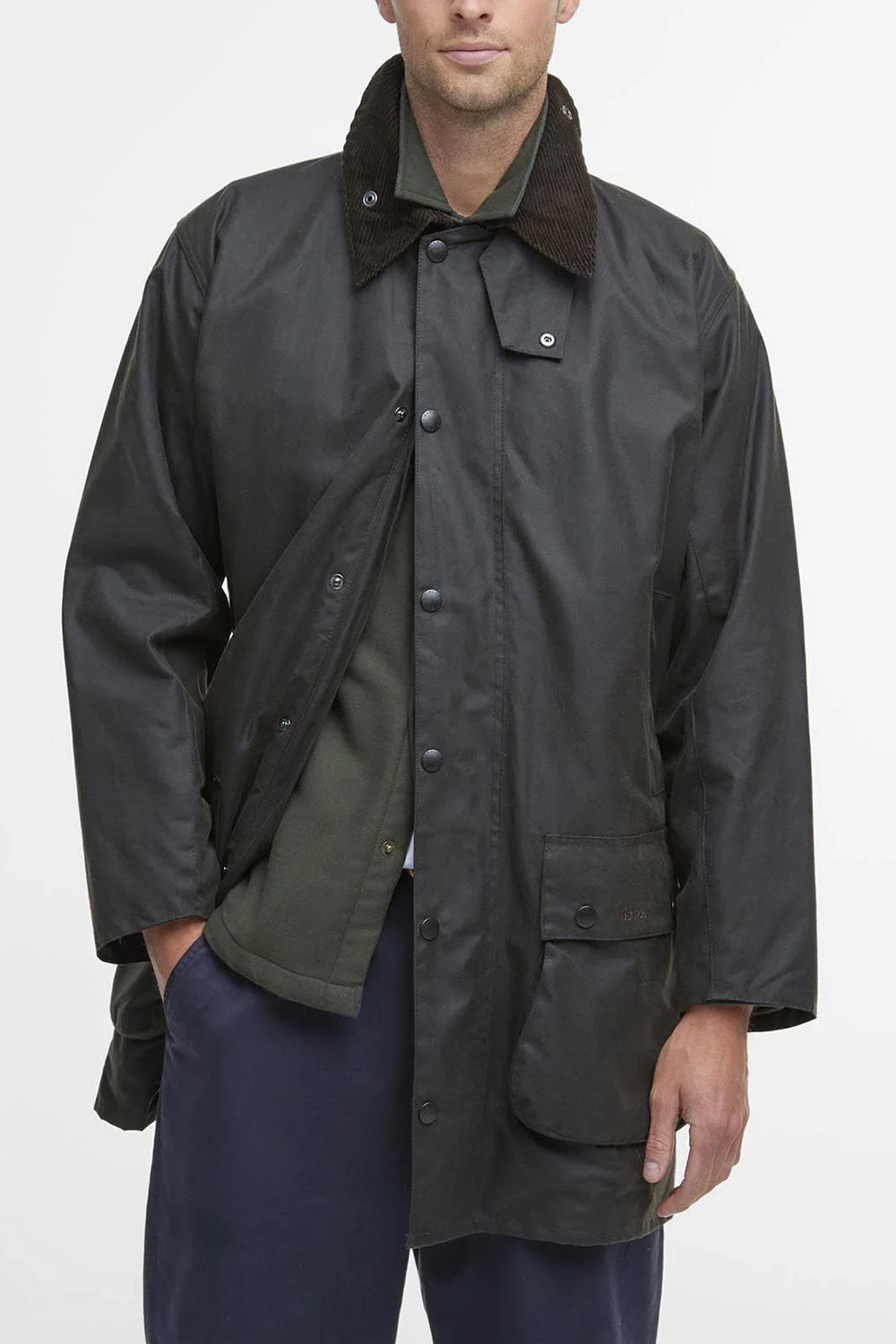 BARBOUR Giacca classica cerata Northumbria