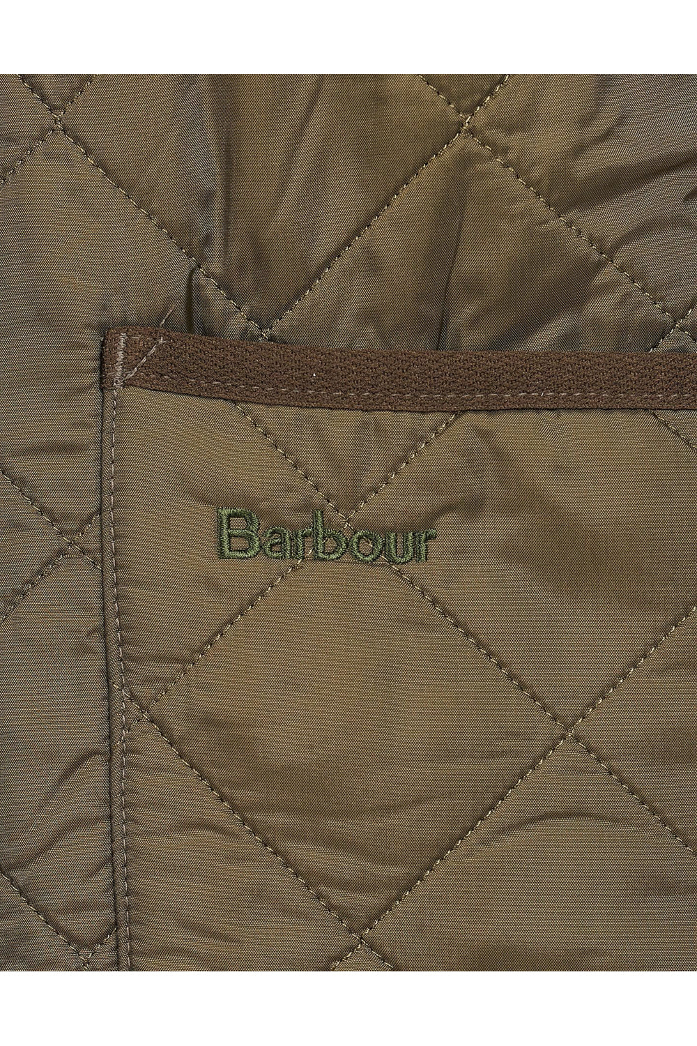 BARBOUR Gilet trapuntato/fodera con zip Polarquilt