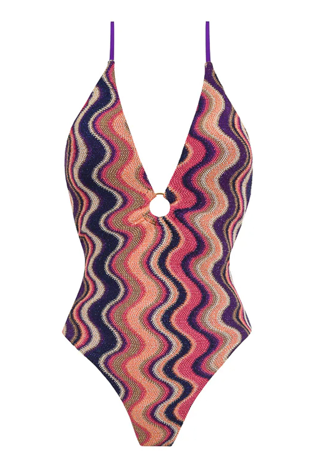 COTAZUR Costume intero zigzag