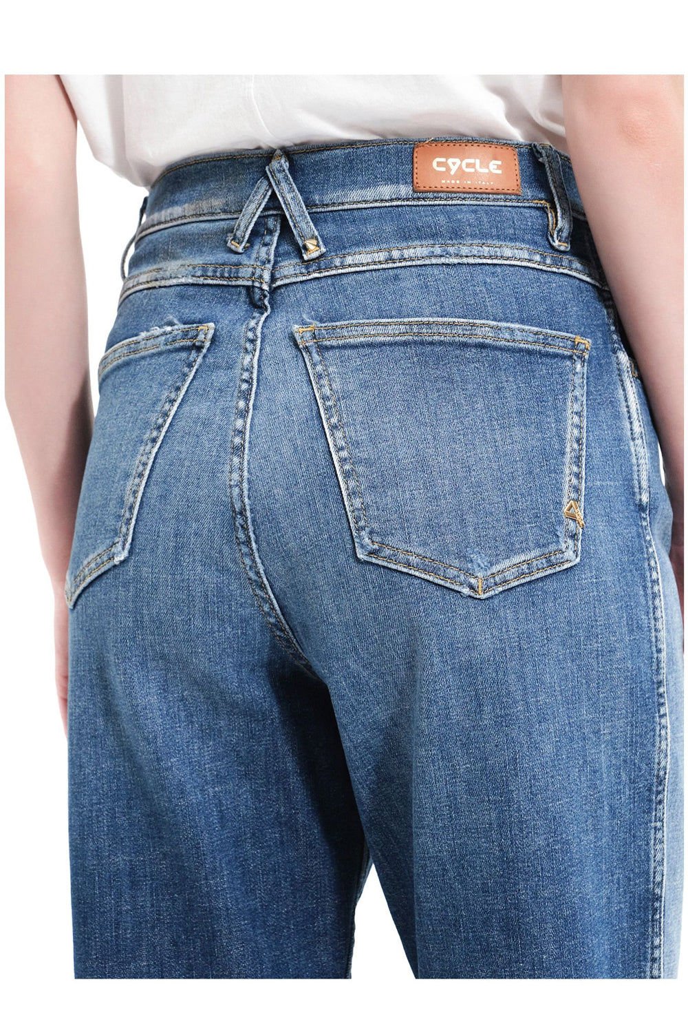 CYCLE Jeans vita alta modello carrot