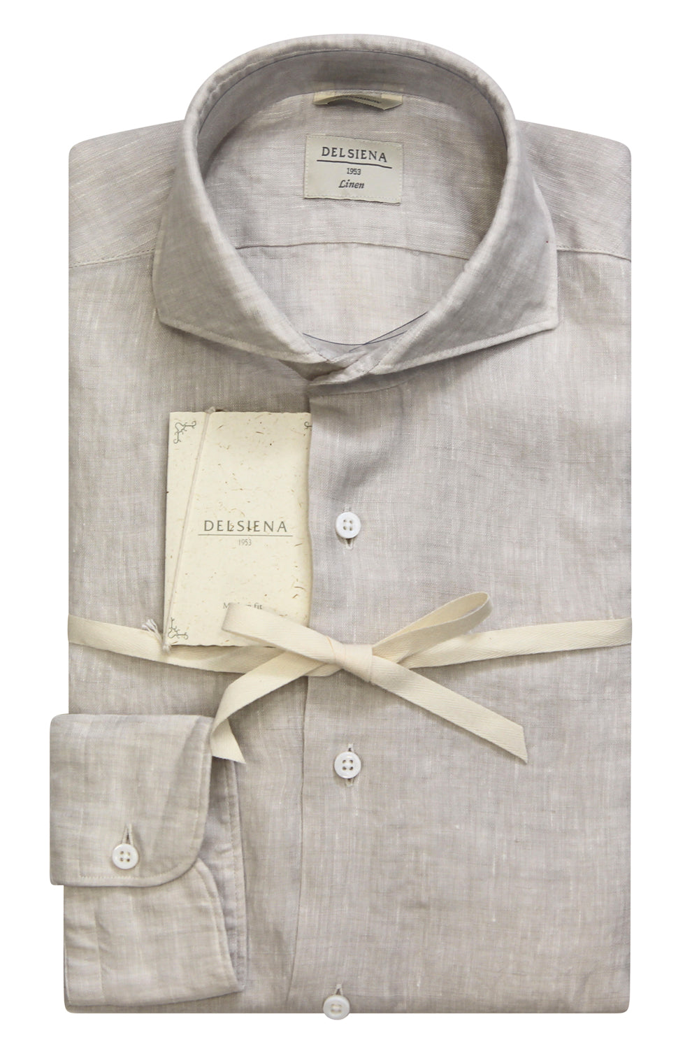 DEL SIENA Camicia in lino