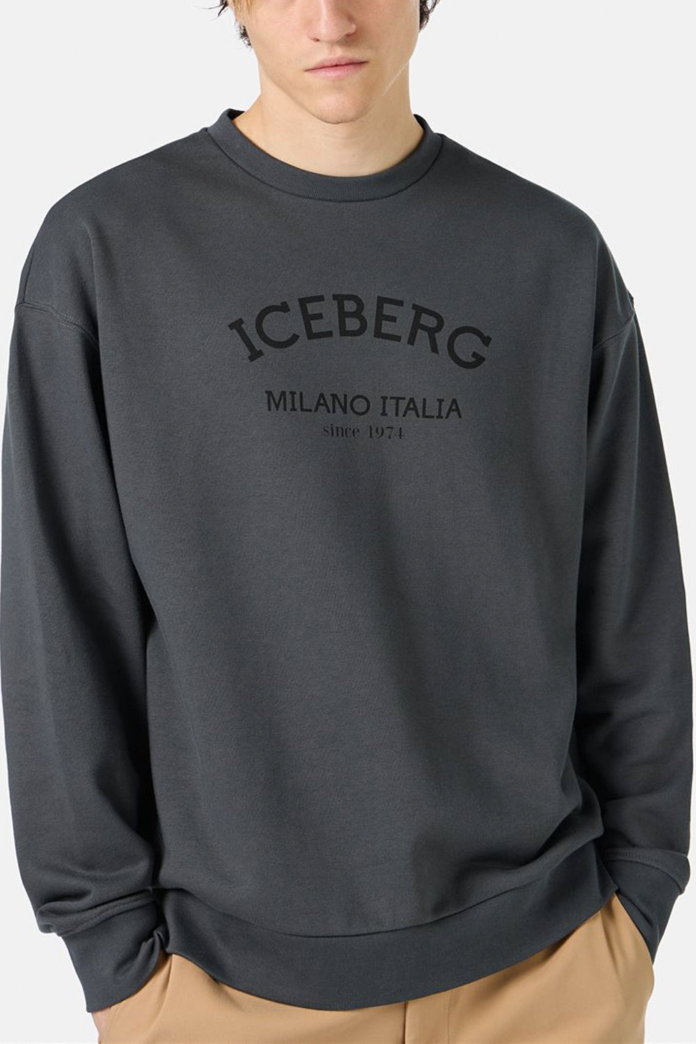 ICEBERG Felpa girocollo con logo