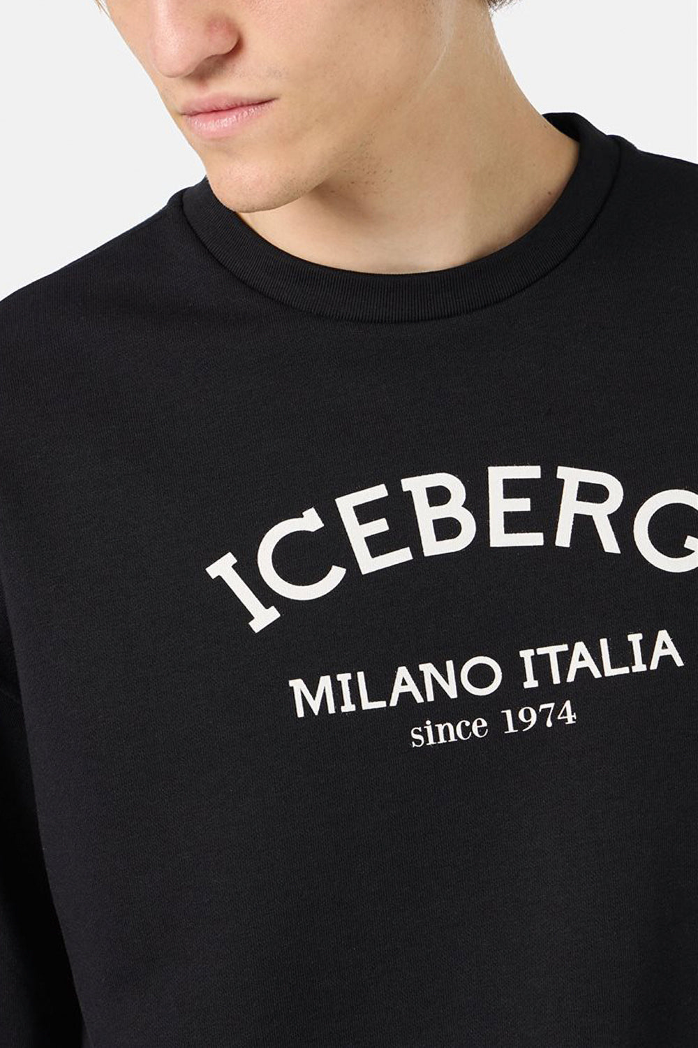 ICEBERG Felpa girocollo con logo