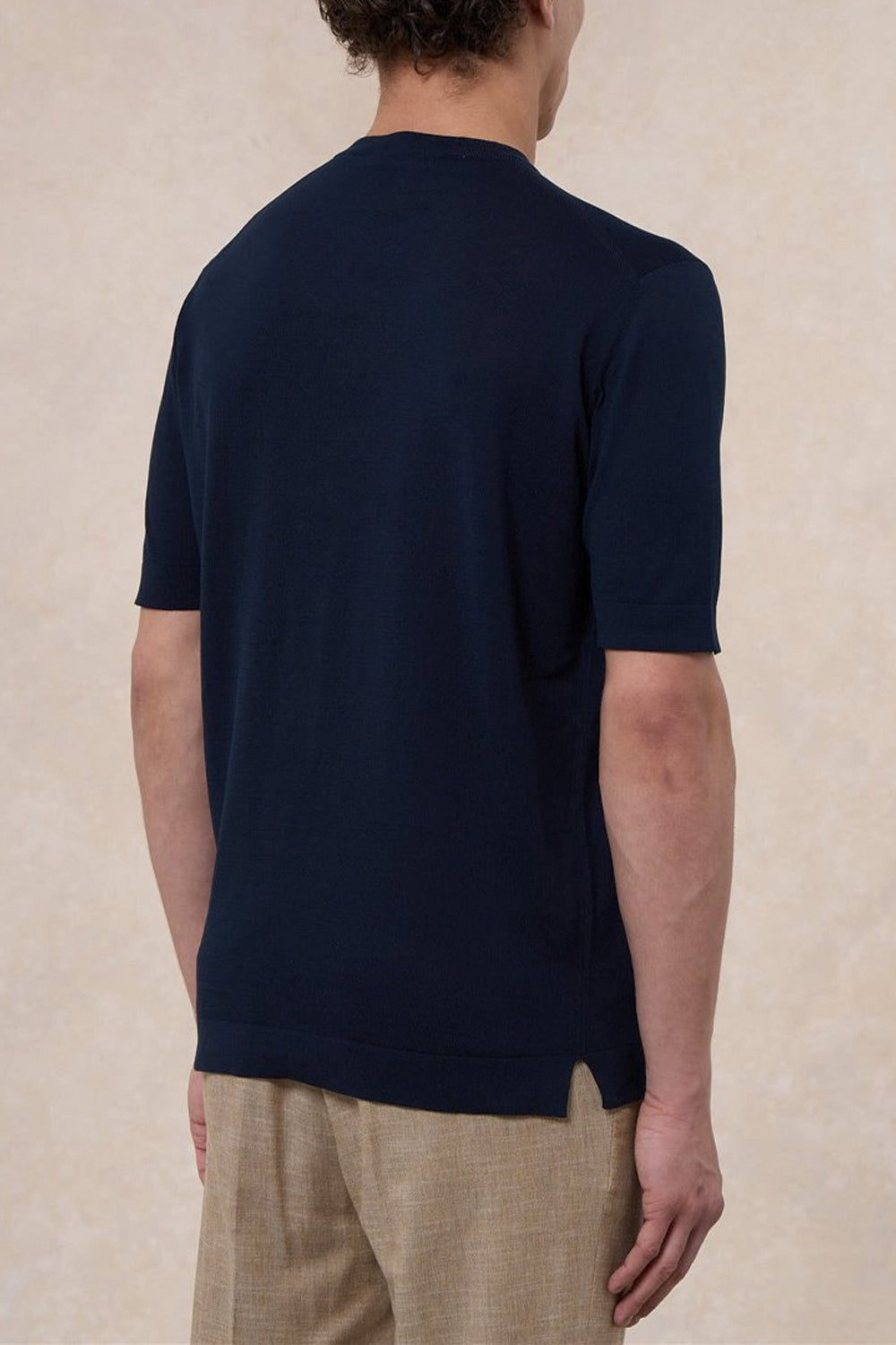 FILIPPO DE LAURENTIIS T-shirt in cotone crepe