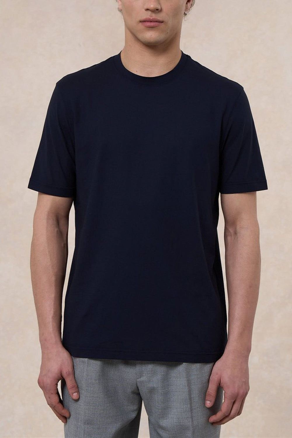 FILIPPO DE LAURENTIIS T-shirt in crepe di cotone