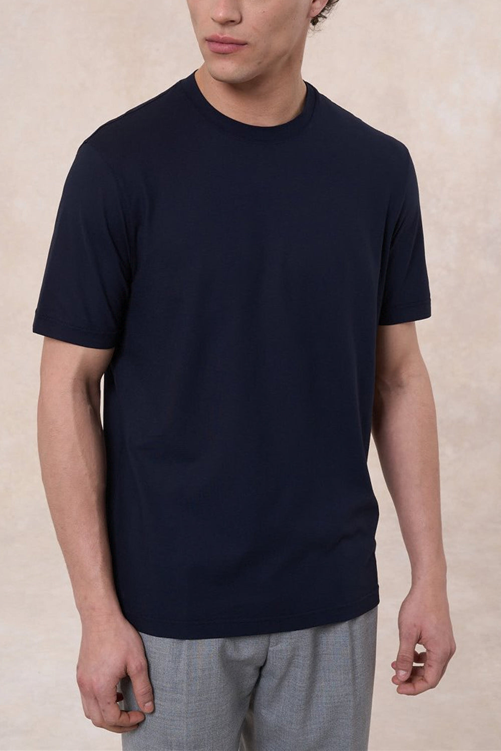 FILIPPO DE LAURENTIIS T-shirt in crepe di cotone