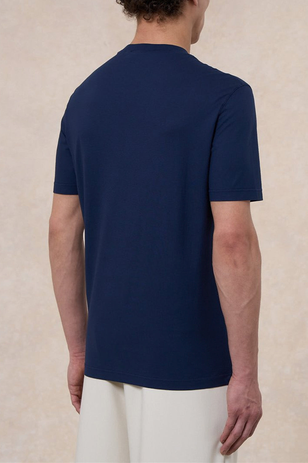 FILIPPO DE LAURENTIIS T-shirt in crpee di cotone