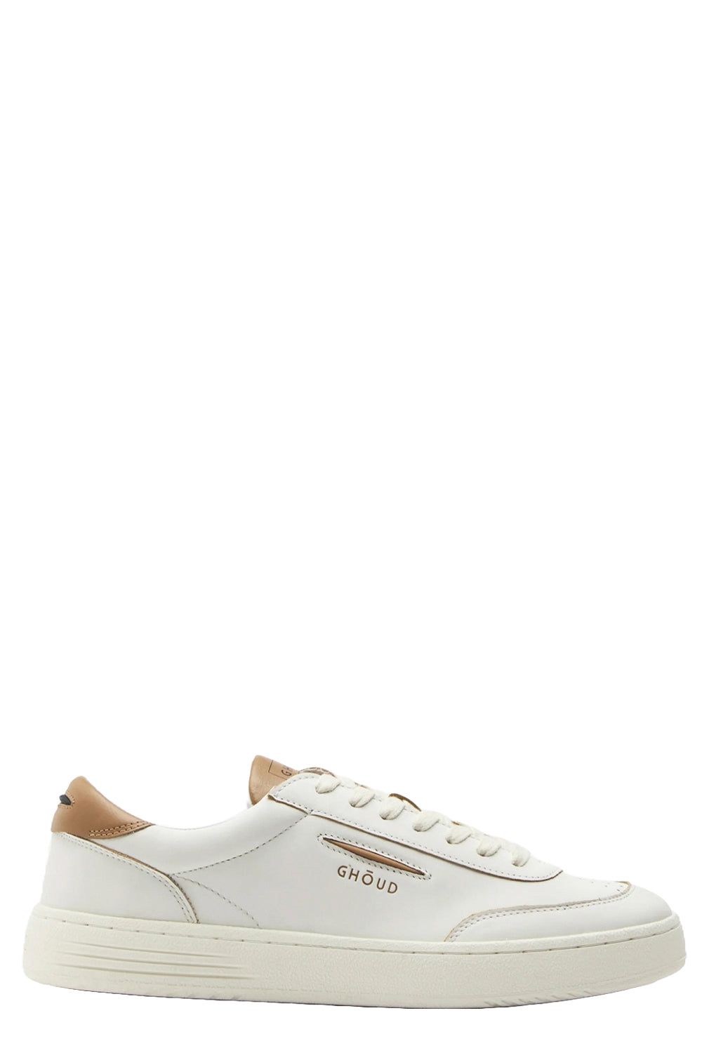 GHOUD Scarpe Lido Starter Avorio Marrone