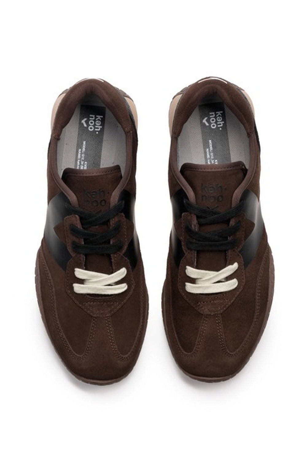 KEHNOO Sneakers vintage Coffee