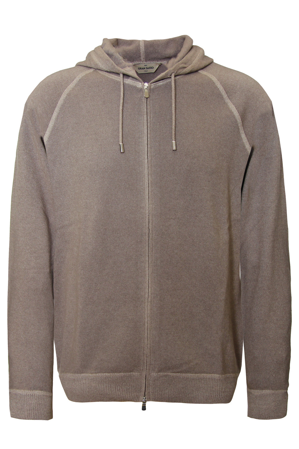 GRAN SASSO Maglia full zip in lana