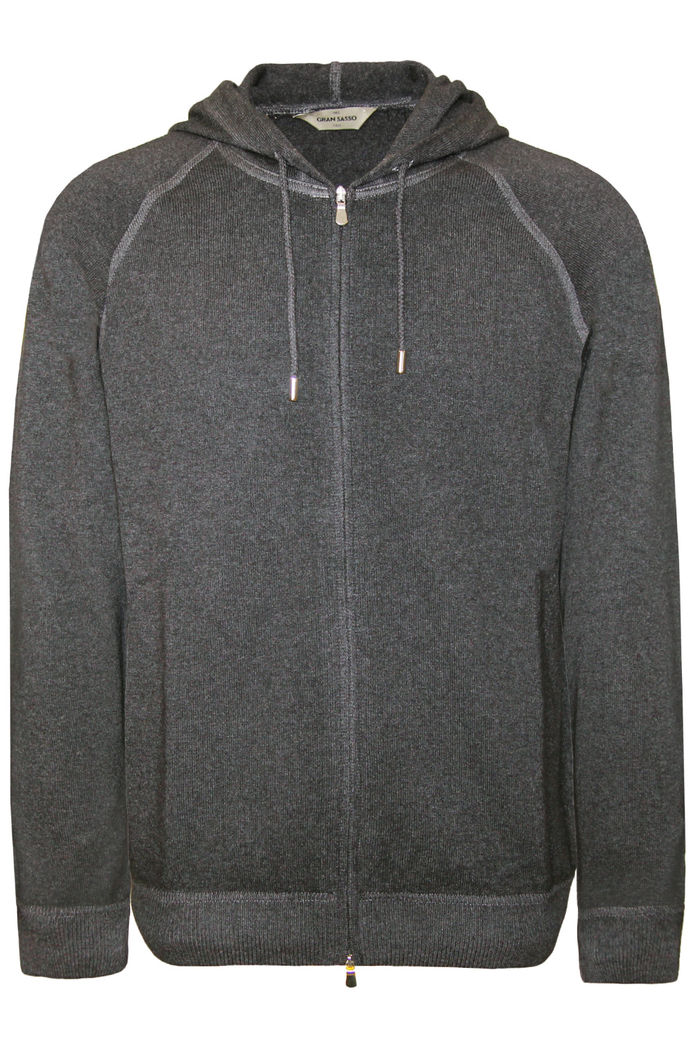 GRAN SASSO Maglia full zip in lana