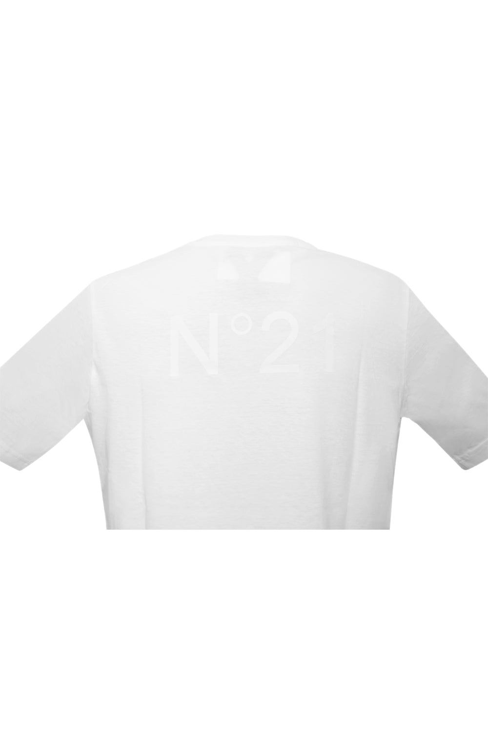 N21 T-shirt con stampa tono su tono