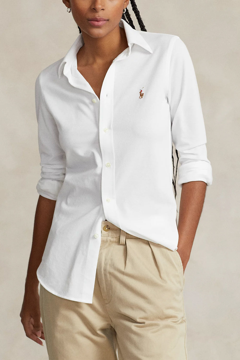 POLO RALPH LAUREN Camicia Oxford in cotone Slim-Fit