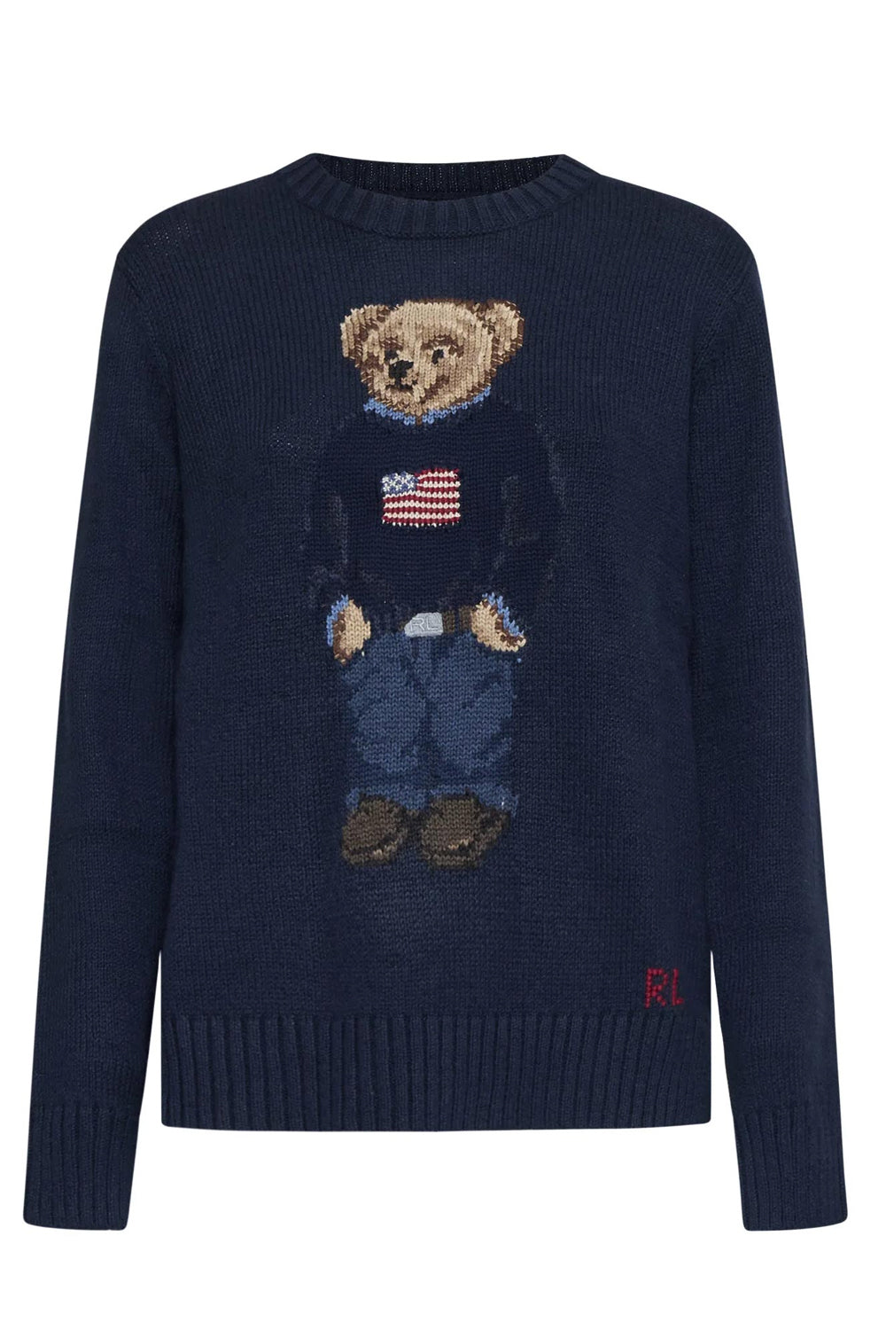 POLO RALPH LAUREN Maglia Polo Bear in lino e cotone