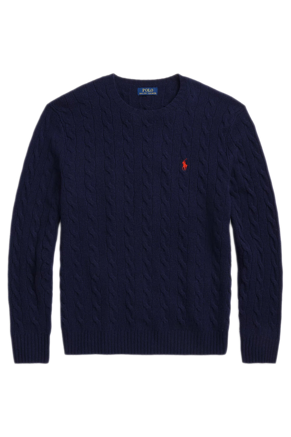 POLO RALPH LAUREN Maglia in lana e cashmire a trecce