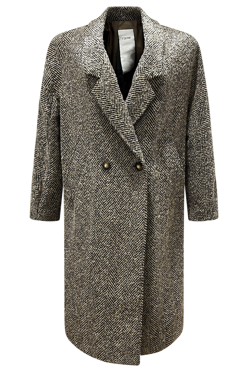 RAME Cappotto lungo in tweed