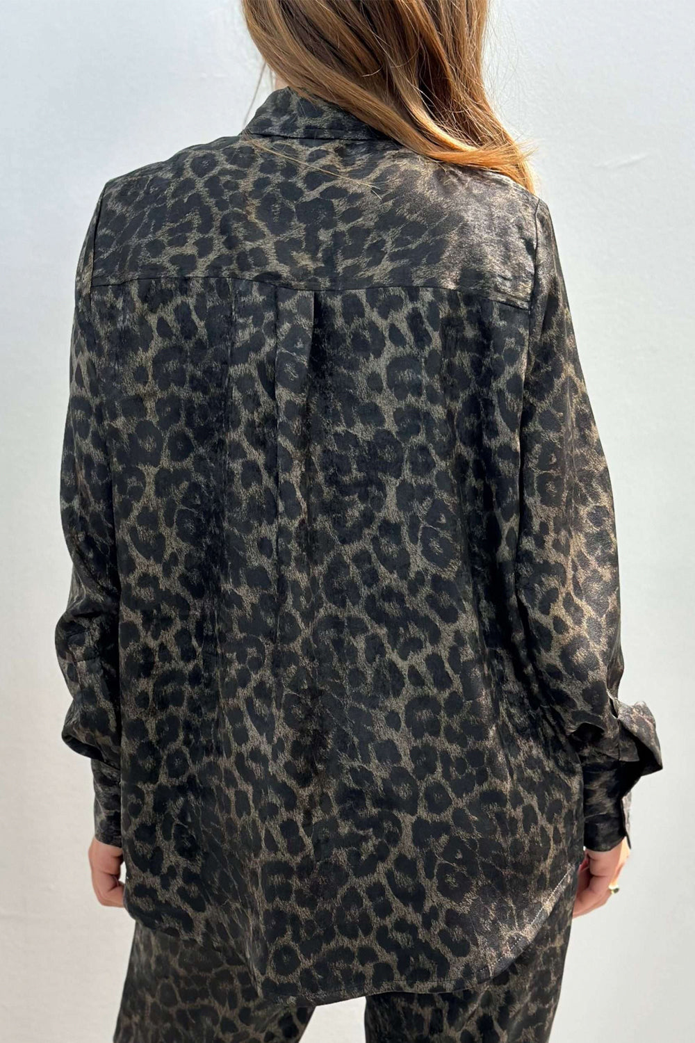 RAME Camicia stampa animalier