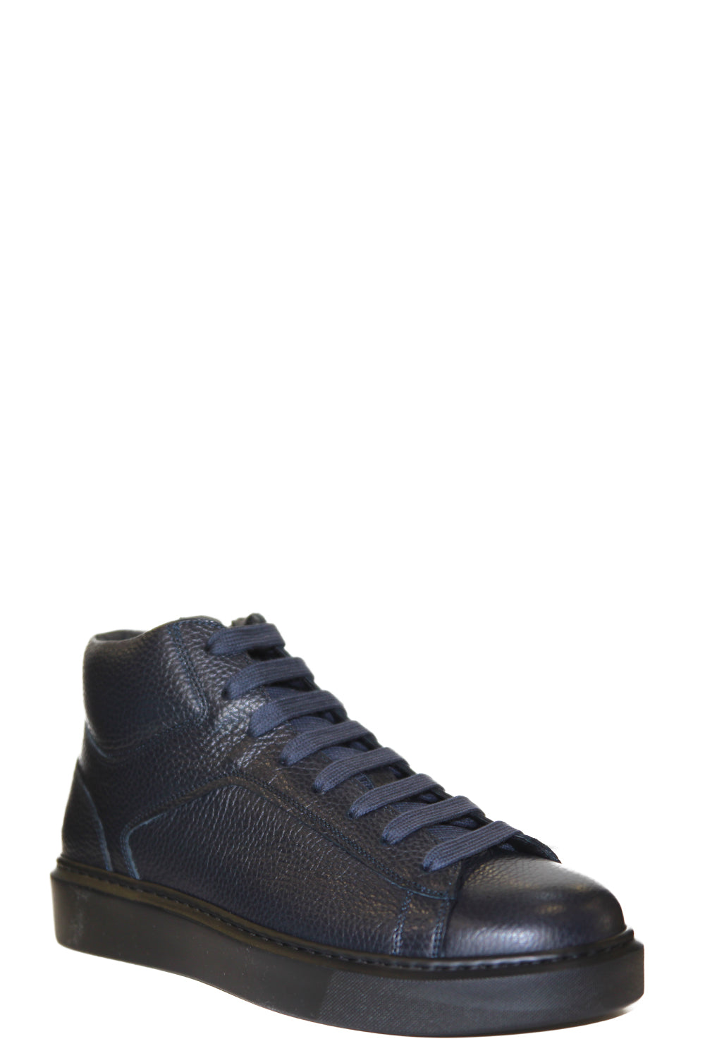 DOUCALS Sneakers alta in pelle con zip