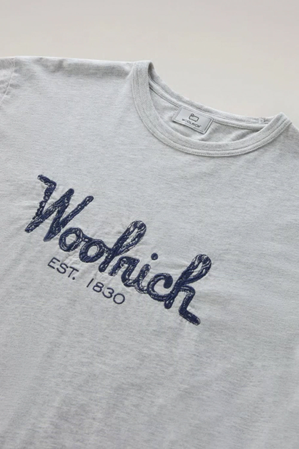 WOOLRICH T-shirt con logo frontale