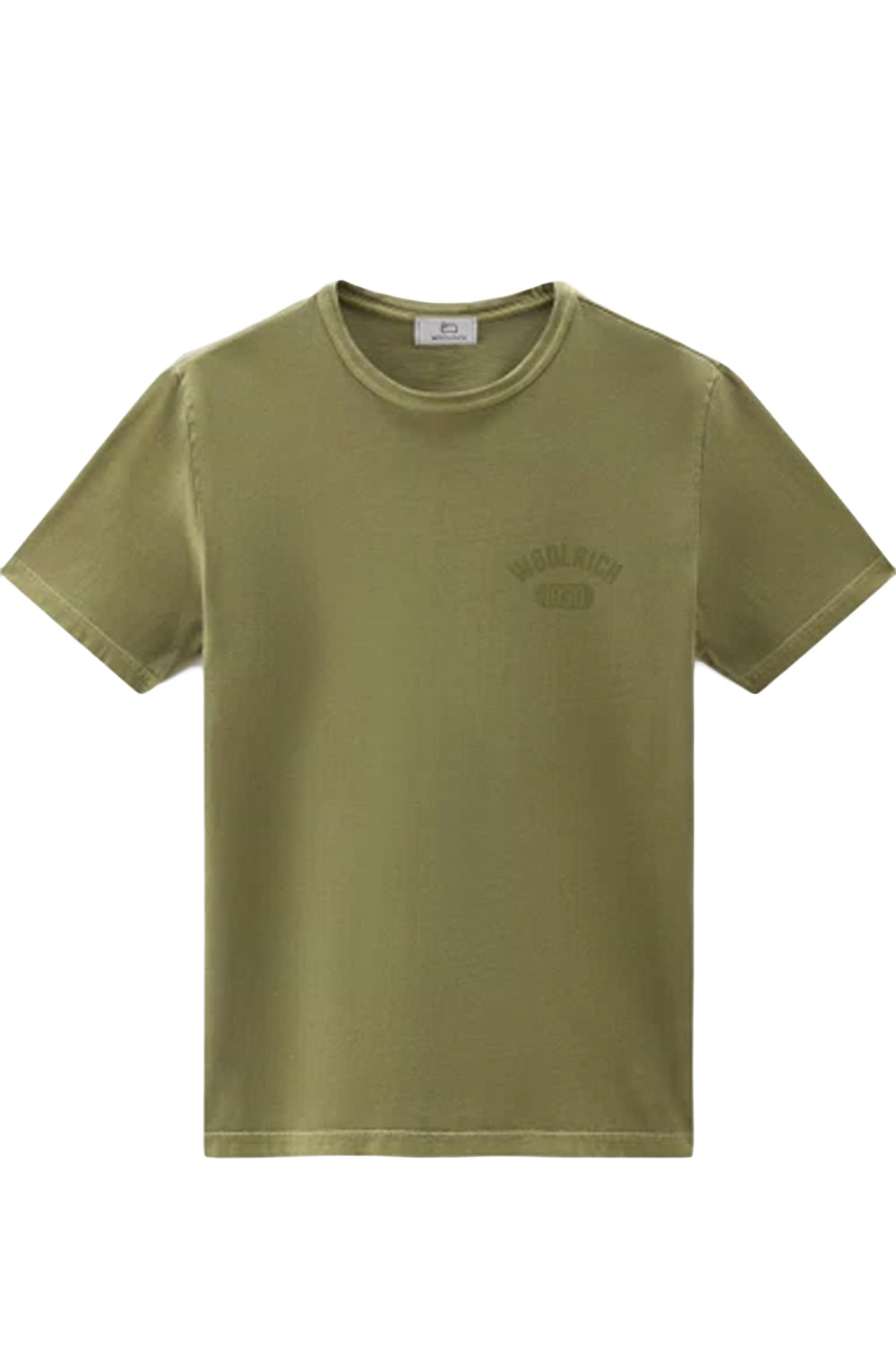 WOOLRICH T-shirt con logo tono su tono