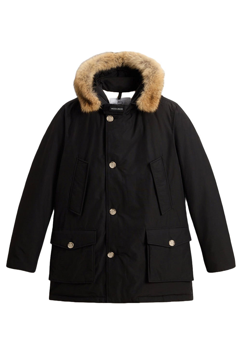 WOOLRICH Arctic Parka in Ramar Cloth con pelliccia removibile