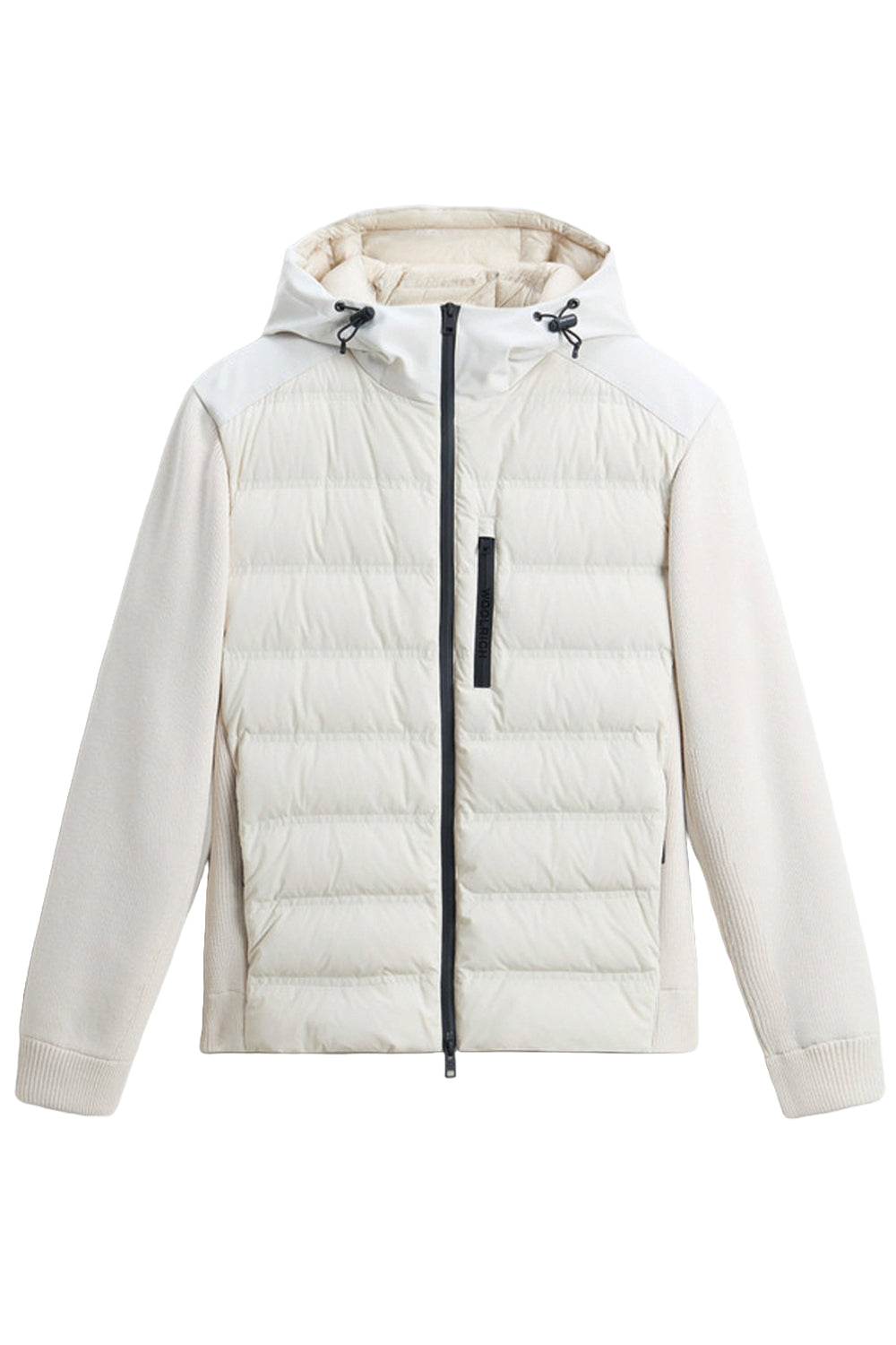 WOOLRICH Giacca ibrida Bering in nylon elasticizzato con finitura opaca