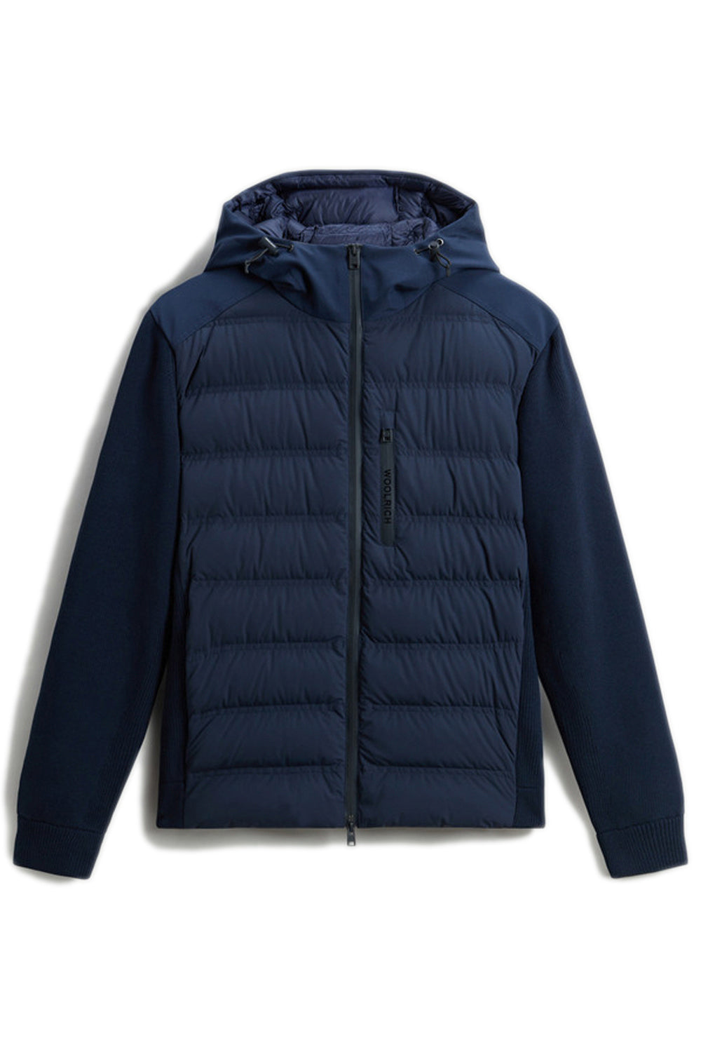 WOOLRICH Giacca ibrida Bering in nylon elasticizzato con finitura opaca