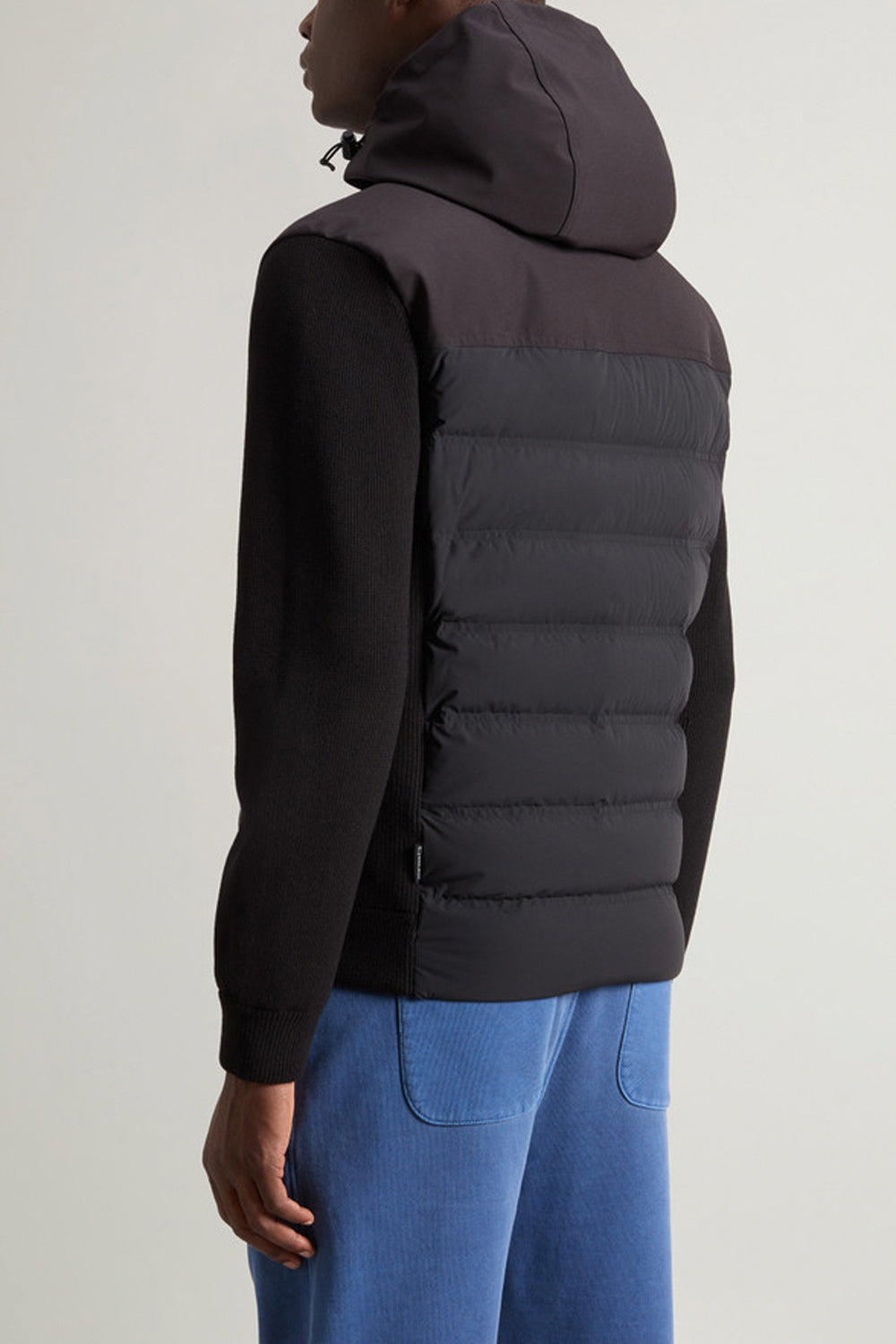 WOOLRICH Giacca ibrida Bering in nylon elasticizzato con finitura opaca