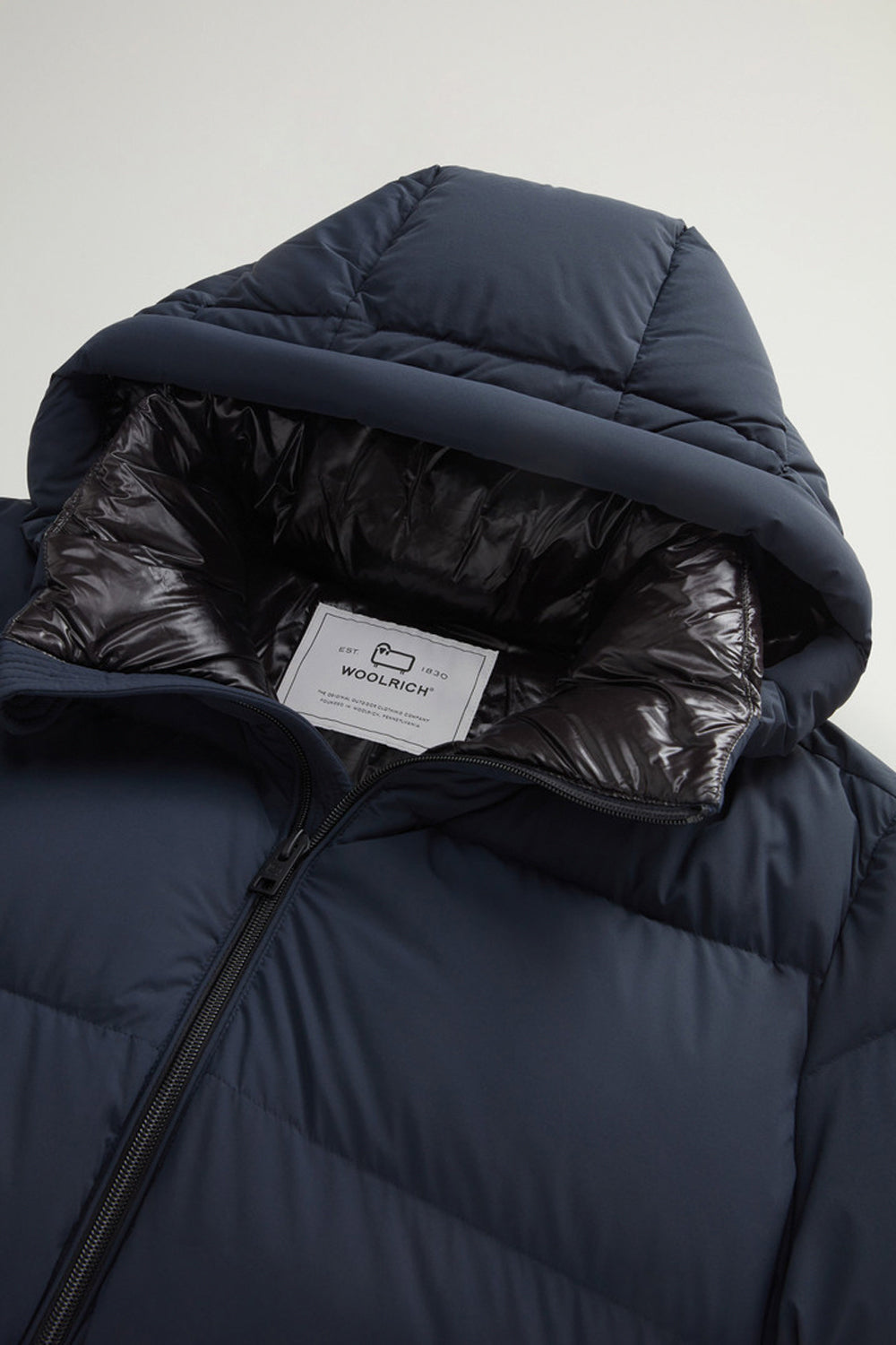 WOOLRICH Piumino Sierra Supreme in nylon elasticizzato