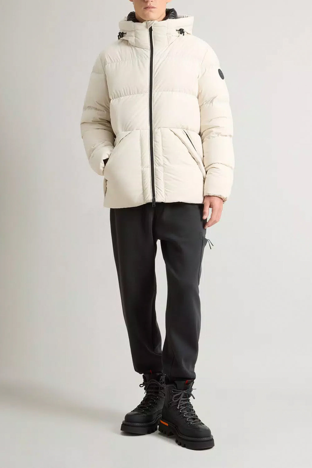 WOOLRICH Piumino Sierra Supreme in nylon elasticizzato