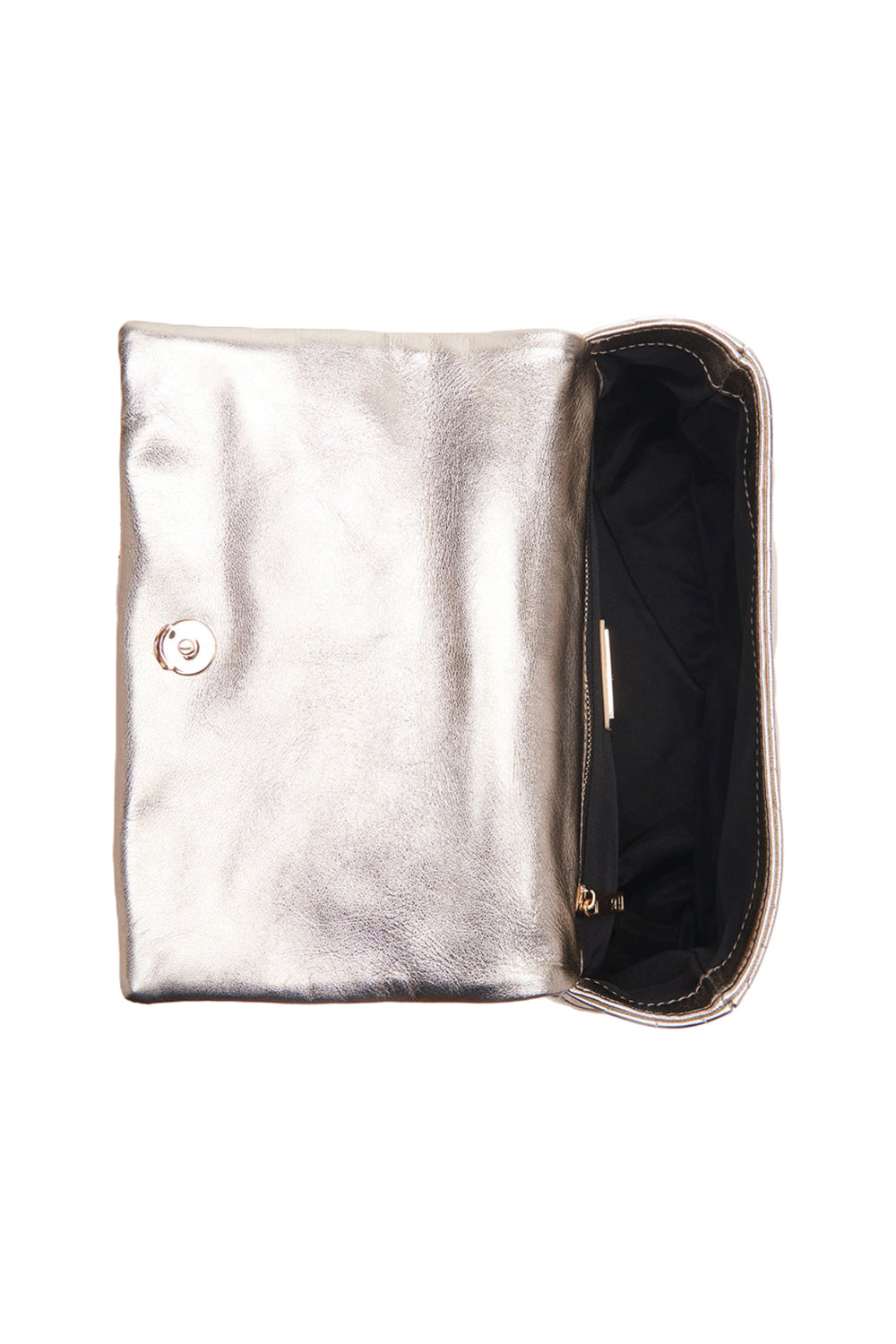 LA CARRIE Borsa media in pelle Shiny